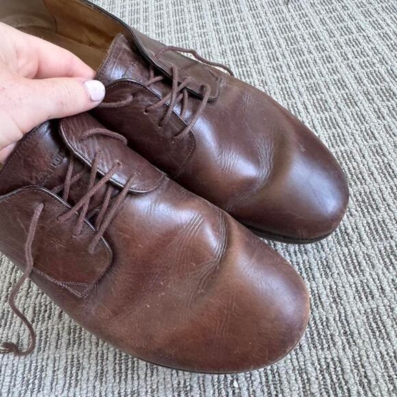 Vivobarefoot vintage brown leather oxford shoes main image 6
